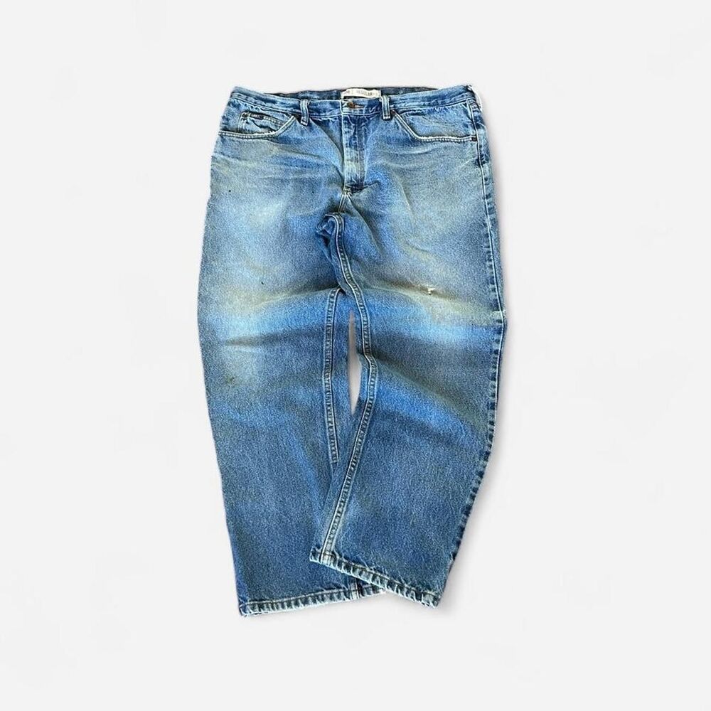 Lee baggy relaxed regular baggy wide leg fit punk jeans